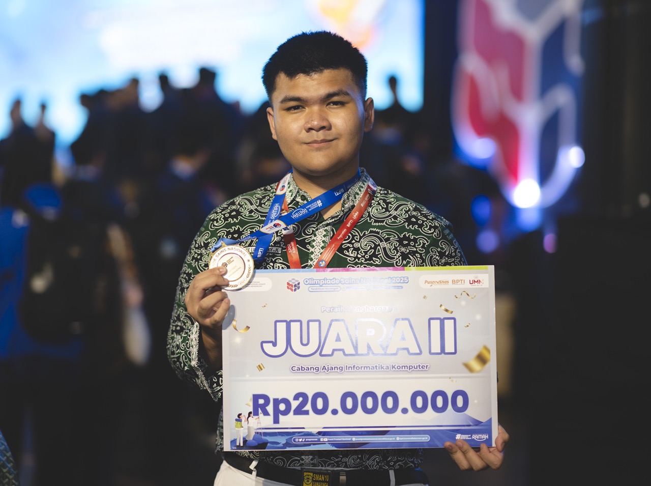 Ravee Lucky Rizky Kangiden, Silver Medalist OSN 2025 🥈